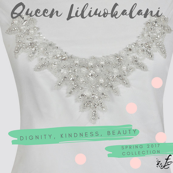 Beautiful Pearl Beaded Bodice